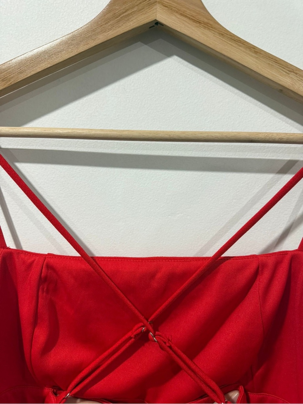 Lulus Red Bodycon Cocktail Dress NWT Size Medium - Picture 5 of 9